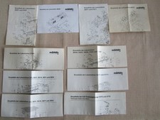 MARKLIN 10 manuels pour pieces