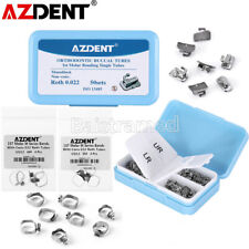 AZDENT Dental Orthodontic Bands &Buccal Tube /Buccal Tube 1st 2nd Molar Roth MBT
