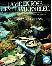 ADVERTISEMENT ADVERTISING 016 1981 Camping Gas International 2 Light Stove