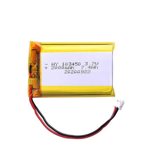 Batterie lipo 103450 - 103450, 3.7v