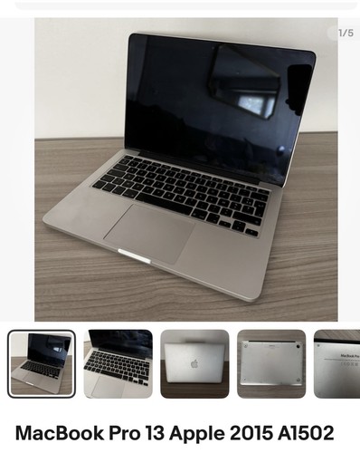 Macbook pro apple 2015 - 13,