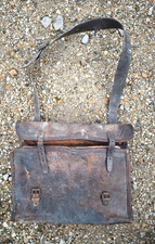 Sacoche cuir vaguemestre poste