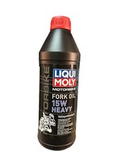 BIDON 1 LITRE D HUILE  LIQUI MOLY 15W HEAVY FOURCHE SCOOTER MOTEUR  MOTO CROSS