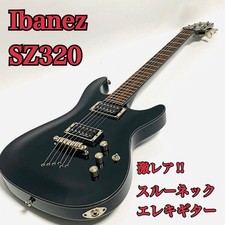 Super rare Ibanez SZ320 Ibanez back-wrapped through neck, non-tremolo rare