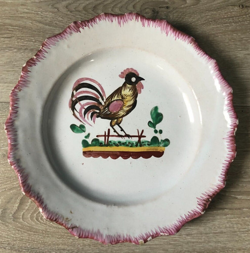 Ancienne belle assiette - belle,