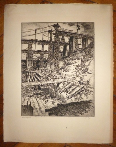 Gobo georges gravure originale - georges,