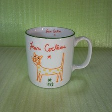 Jean Cocteau Le Chat 1959 Mug Cup