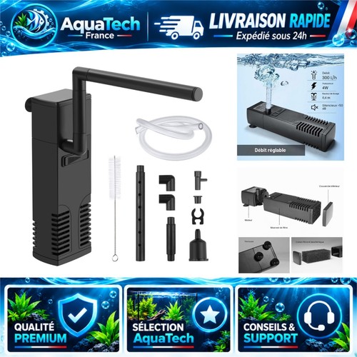 Filtre intérieur aquarium - , 4w