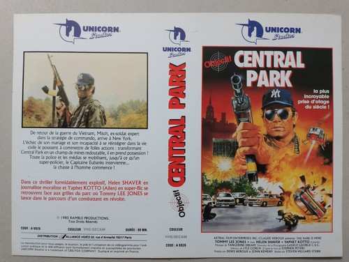 Jaquette vhs objectif - vhs,