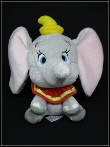 Doudou peluche dumbo assis - peluche,
