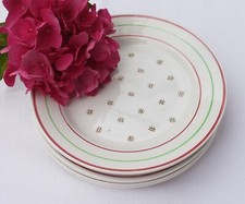 Set of 6 dessert plates K.G Lunéville model Yveline 