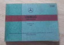 Mercedes Unimog 413 + 416 spare parts list