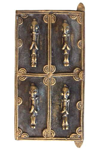 Petite porte dogon bronze - porte,