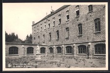 Old postcard Ciney, Convent of the Capuchins, Le Préau et le Cloister 