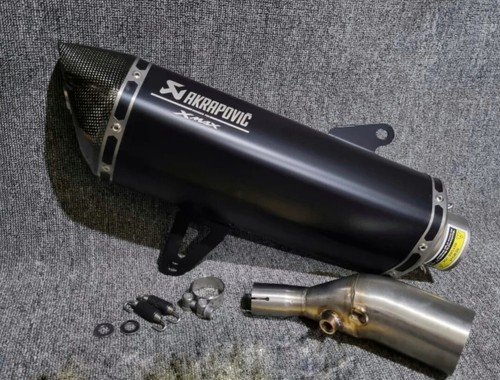 Silencieux noir akrapovic - silencieux,