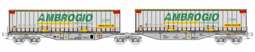 Wagon porte conteneurs - wagon, porte-conteneurs