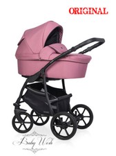 Riko Basic 2023 Poussette Pour Bébé 2 En 1 Nacelle + Siège Poussette
