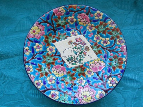 Ancienne assiette émaux de - assiette,