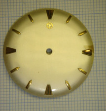 CADRAN D'OCCASSION VINTAGE "RODANIA" POUR MONTRE MÉCANIQUE DE 13 LIGNES 3/4