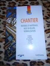 Précis de chantier. Matériel