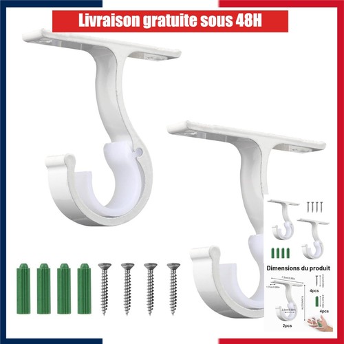 Supports tringle rideaux - supports,