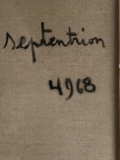 Tableau ancien huile  paysage