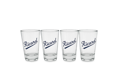 Lot 4 verres ricard - 🍸,