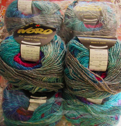 Ball lot noro silk - lot,