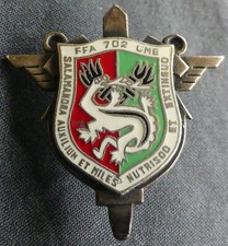 Rare insignia 702° Cie Mixed des Essences RENCHEN - Fraisse G2227 REF 6024