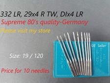 Aiguilles pour machine à