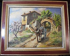 tableau Peinture huile. "le