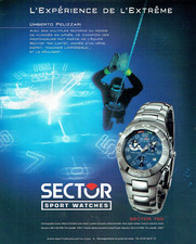 advertising 0123 2000 sector watch sport watch diving
