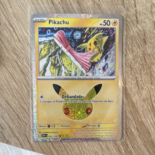Carte pokemon pikachu - 10/30, 30