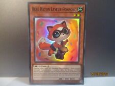 Yugioh! Baby Raccoon Ponpoko OP22-FR005 Super Rare NM
