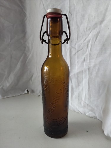 Ancien vintage bouteille biere - vintage,