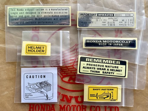 Honda dax st70 decal - dax,