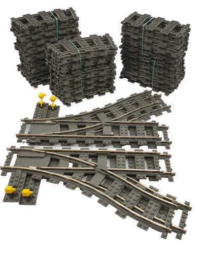 Lego train rails chemin - train,