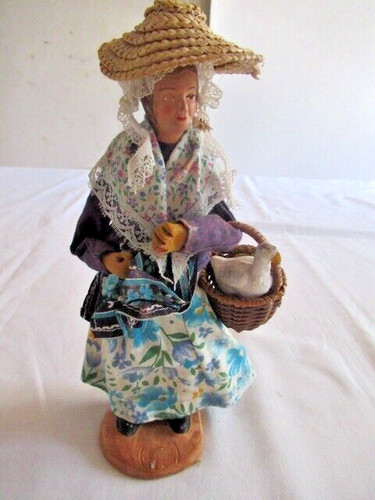 Ancien santon femme - ancien, aucanard