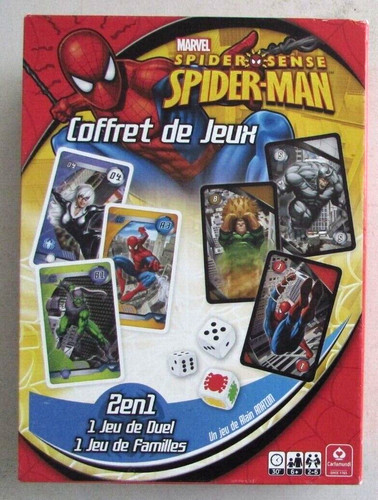 Coffret jeux marvel spider - coffret,