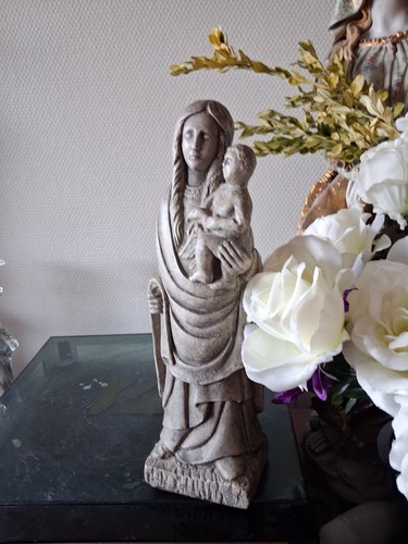 Statue vierge marie - marie, à