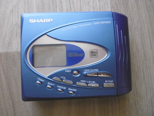 Minidisc sharp sr50 - sharp,