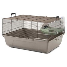 SAVIC Cage À Souris Jerry 67x49x36,5 Cm Brun-Gris Pour Hamsters Nains & Souris