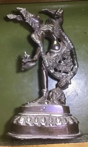 Statuette xixe hindoue - statuette,