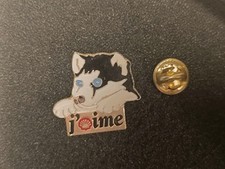 Pin's Shell Petrol Oil I Love Dog Oil Pump Station - Pin Badge L23