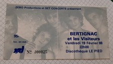 ticket billet place concert