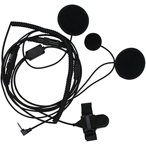 Full face earpiece headset mic - face,