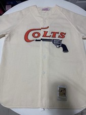 READ Mitchell & Ness Houston Colt 45s Jimmy Wynn jersey sz XL