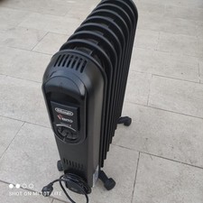 delonghi radiateur à bain d'huile noir 2000 w comme neuf