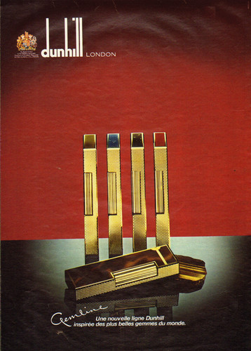 Pub briquets dunhill - dunhill,