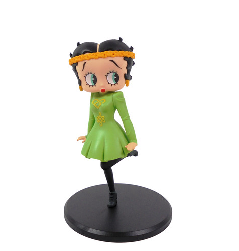 Figurine betty boop danse 12cm - betty,